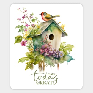 Birdhouse Melody 1 Magnet